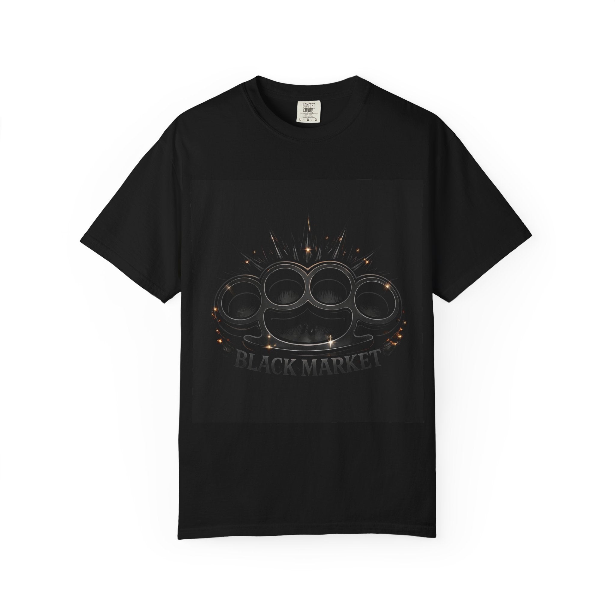 Black Market Brass Knuckles Graphic T-Shirt